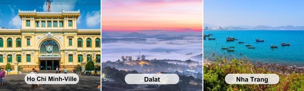 Ho Chi Minh-Ville - Nha Trang - Dalat