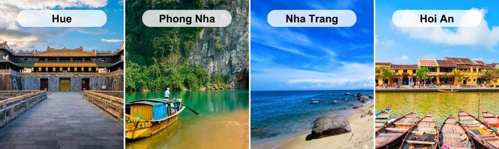 Hue - Phong Nha - Danang - Hoi An