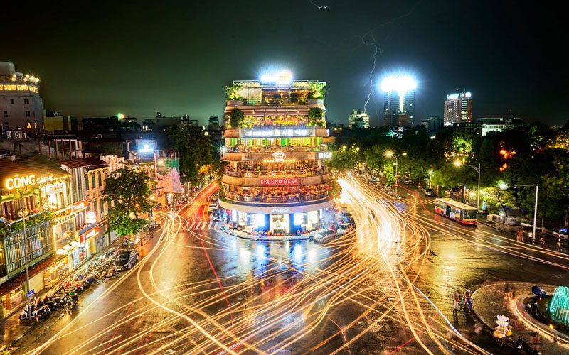 Hanoï est animée mais aussi paisible