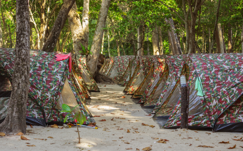 Hébergement au camping de Koh Similan