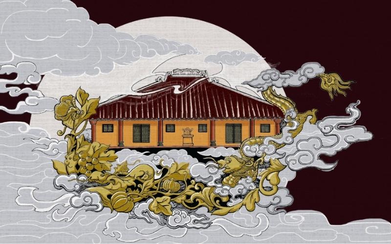 Image de la Pagode dans la peinture