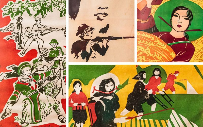 Illustrations de femmes vietnamiennes