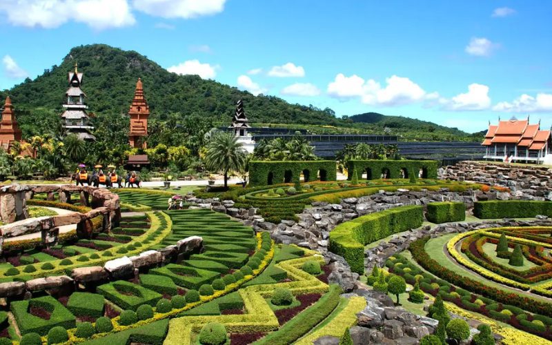 jardin botanique de Nong Nooch