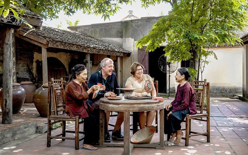Journée d’expérience des villages de Duong Lam et Son Dong