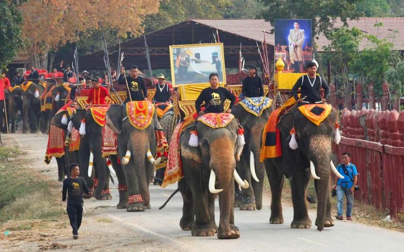Journée nationale de l'éléphant en Thaïlande