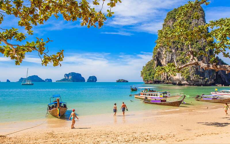 Plage à Krabi