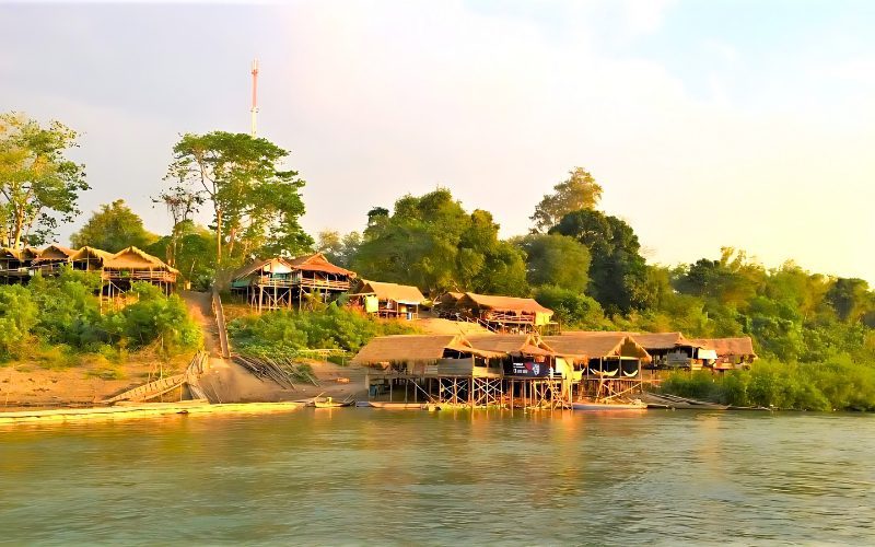 Kratié Cambodge en décembre