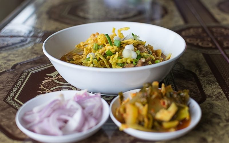 Khao Soi (Khao Soy) - Soupe thaïe au curry