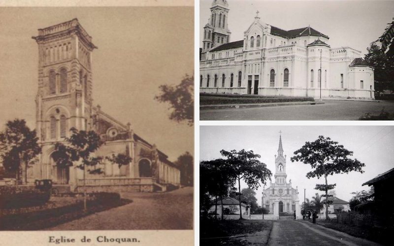 L'église de Cho Quan est régulièrement détruite et reconstruite dans le passé.