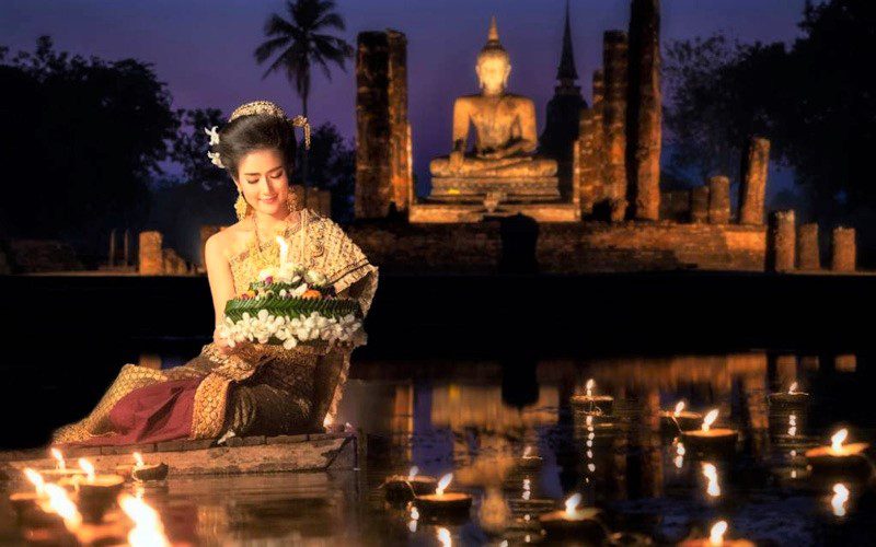 Loy Krathong - Sukhothai
