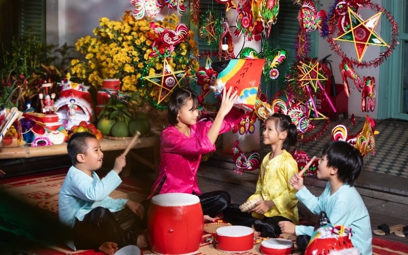 Le Festival de la Mi-Automne est une fête traditionnelle pour les enfants au Vietnam