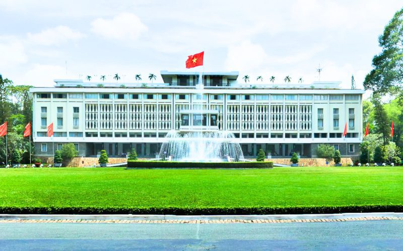 Palais de Réunification est un lieu où reflètent l'histoire et la culture du Vietnam.