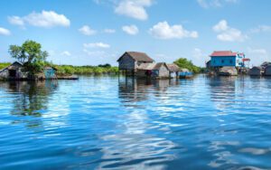 Lac Tonlé Sap au Cambodge