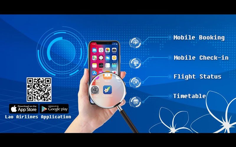 Lao Airlines - Application mobile