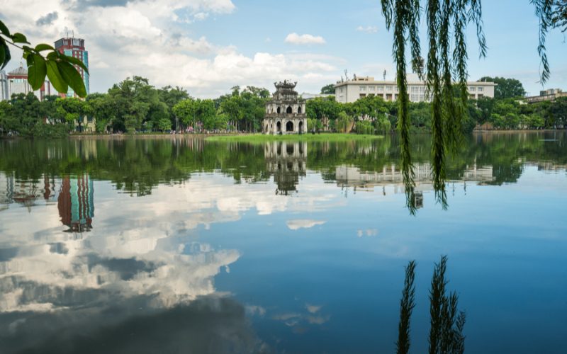 Lac Hoan Kiem à la capitale