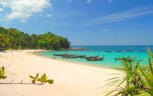 Belle plage de Phuket