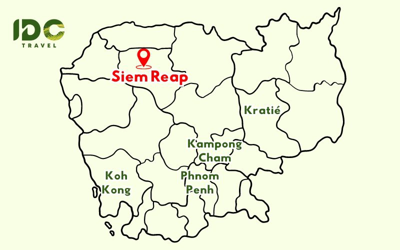 Location de Siem Reap