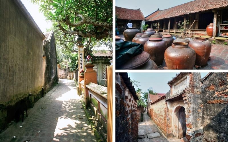 Le village de Duong Lam présente la beauté paisible typique de la campagne vietnamienne