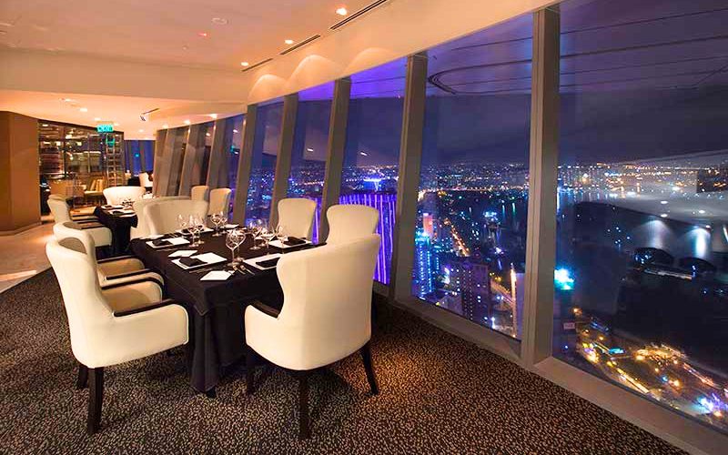 Le restaurant Strata dans la Tour financière Bitexco