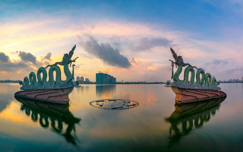Lac de l'Ouest : Beauté paisible et romantique de la capitale Hanoï