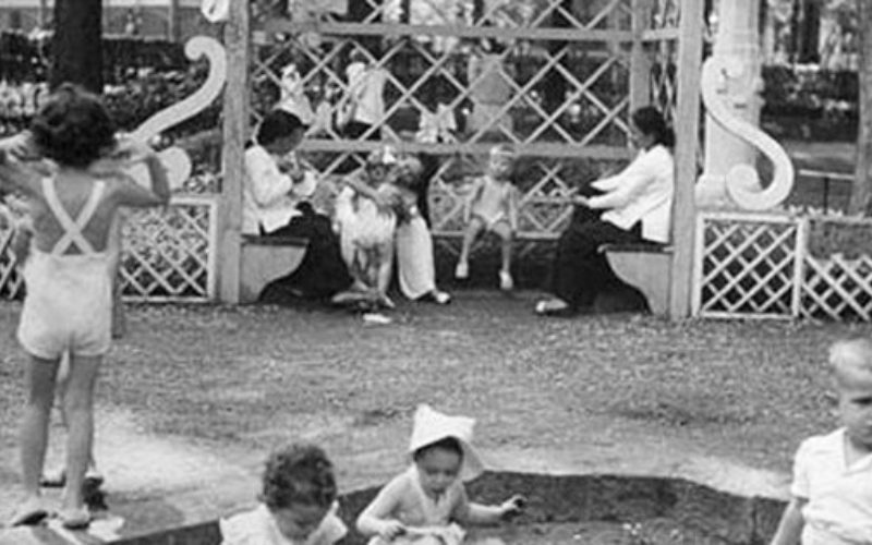 Le parc Tao Dan dans le passé