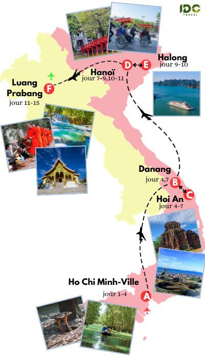 Meilleurs du Vietnam et Touche du Laos en 15 jours