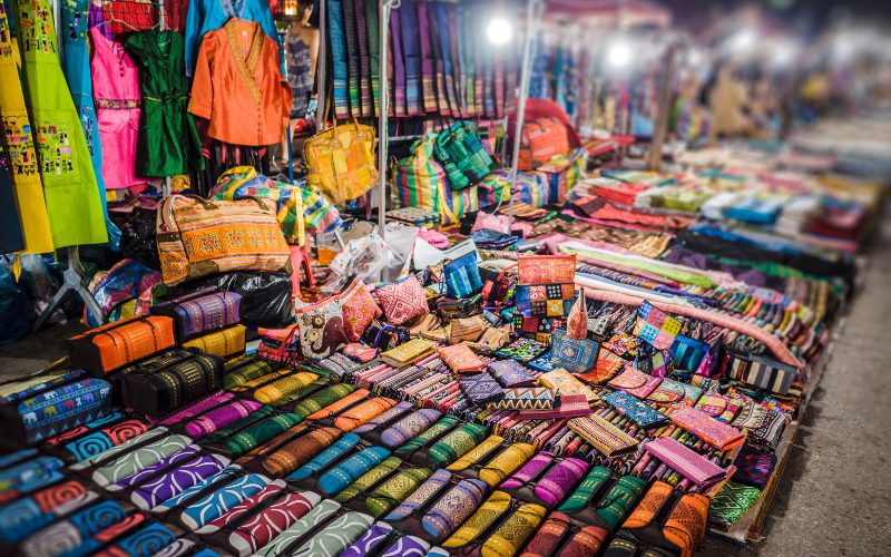 Marché nocturne de Luang Prabang