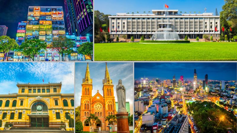 Meilleures destinations à Ho Chi Minh Ville