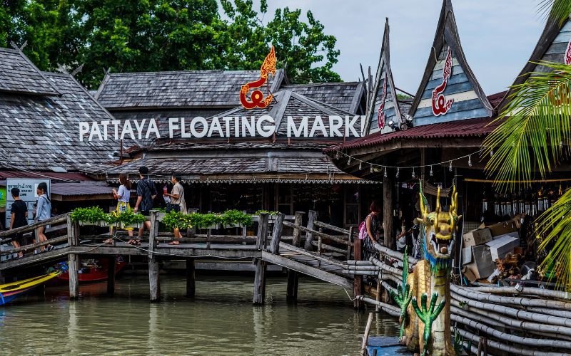 Marché Flottant de Pattaya