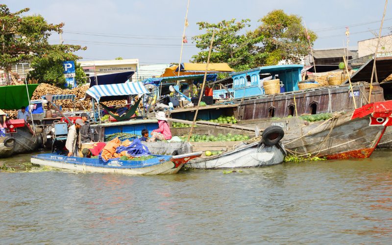 Marché flottant Cai Rang