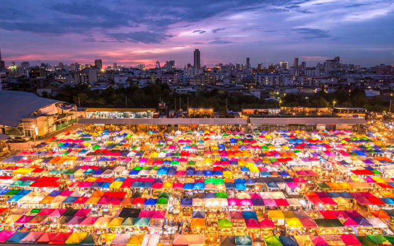 Marché du weekend de Chatuchak 