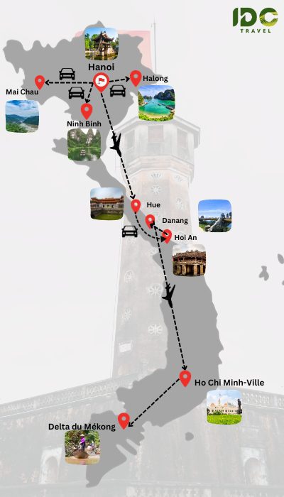 Meilleurs du Vietnam authentique en 16 jours