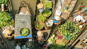 Marché flottant de Cai Rang