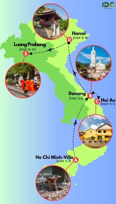 Merveilles du Vietnam et du Laos en 11 jours