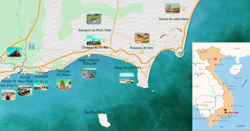 Mui Ne Phan Thiet et ses meilleurs sites