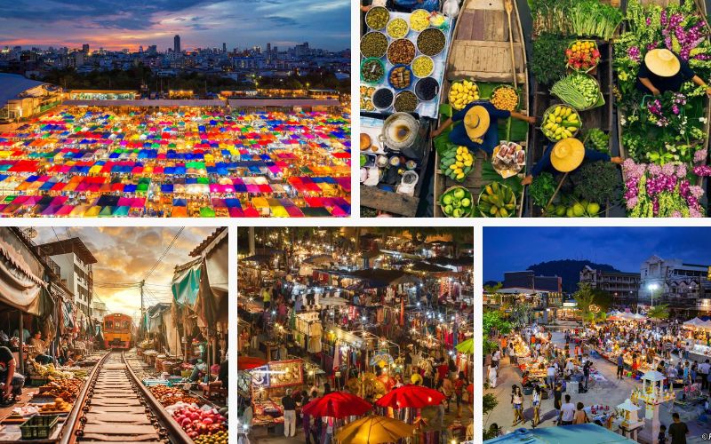 Marchés animés et uniques