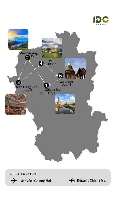 Nord Thaïlande en 7 jours - De Chiang Mai à Mae Sariang