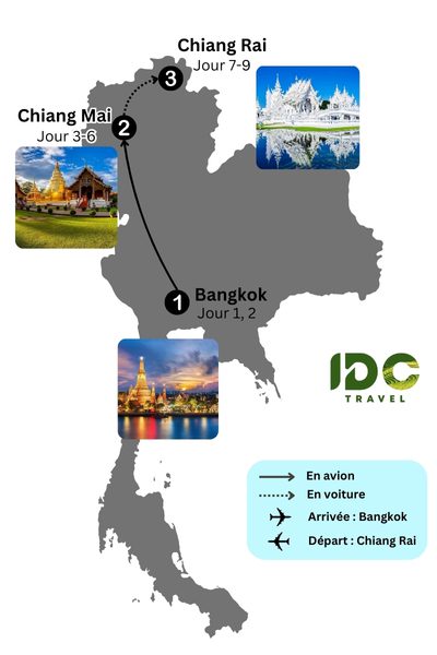 Nord Thaïlande classique en 9 jours