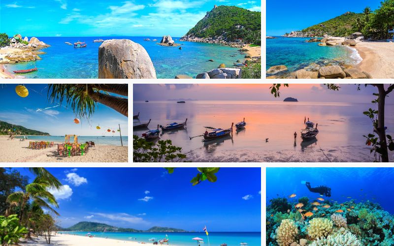 Plages pittoresques et magnifiques