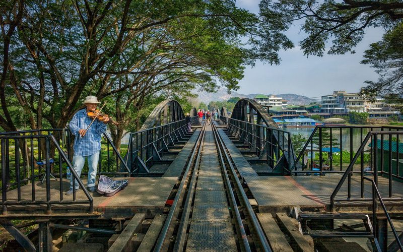 Point de la rivière Kwai