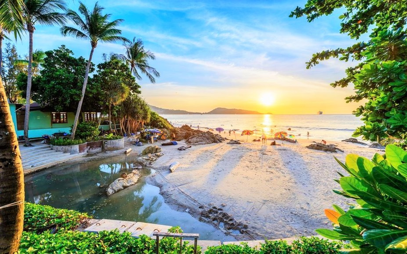 Plage de Patong à Phuket