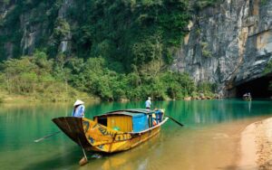 Promade en bateau dragon