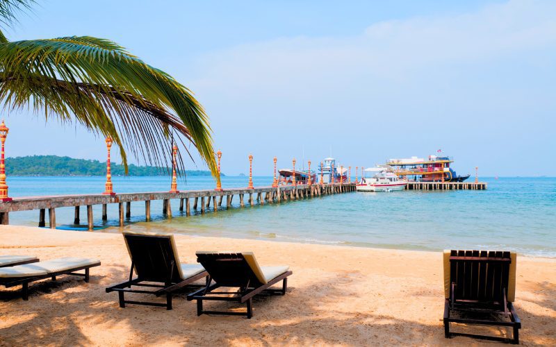 Plage à Sihanoukville