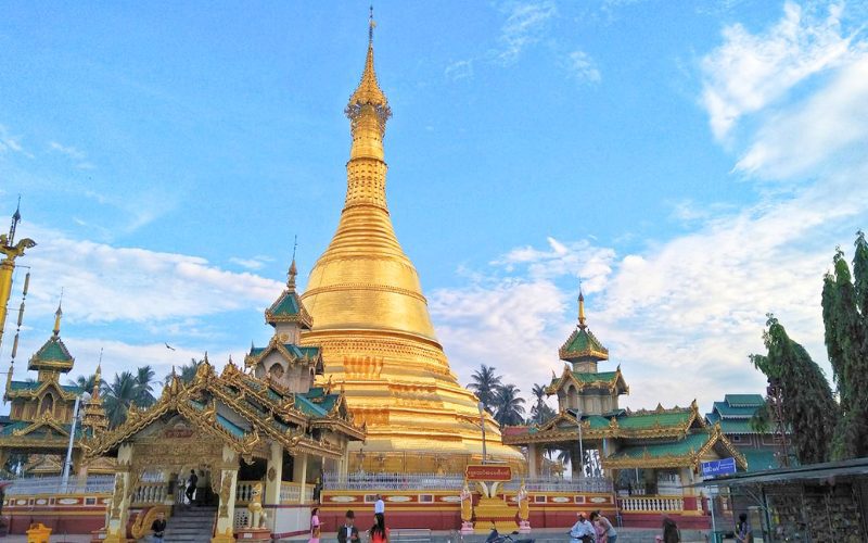 Pagode Shwe Taung Sar Myanmar (Birmanie)