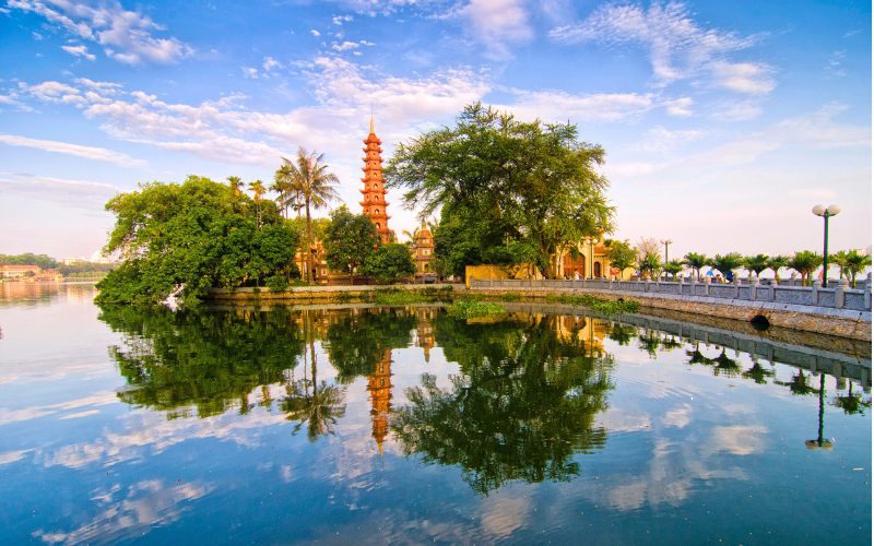 Pagode Tran Quoc à Hanoï