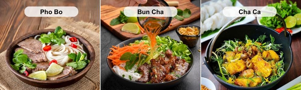 Pho Bo - Bun Cha - Cha Ca