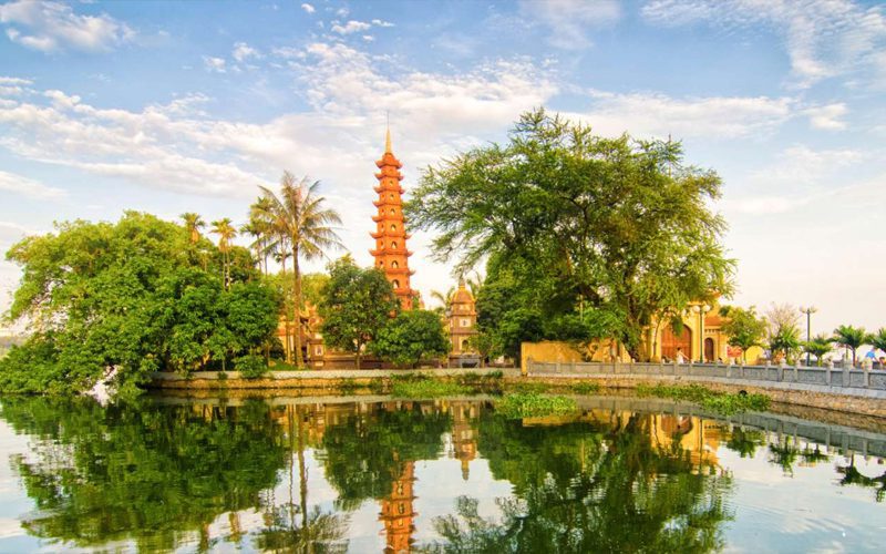 Pagode de Tran Quoc- Hanoi