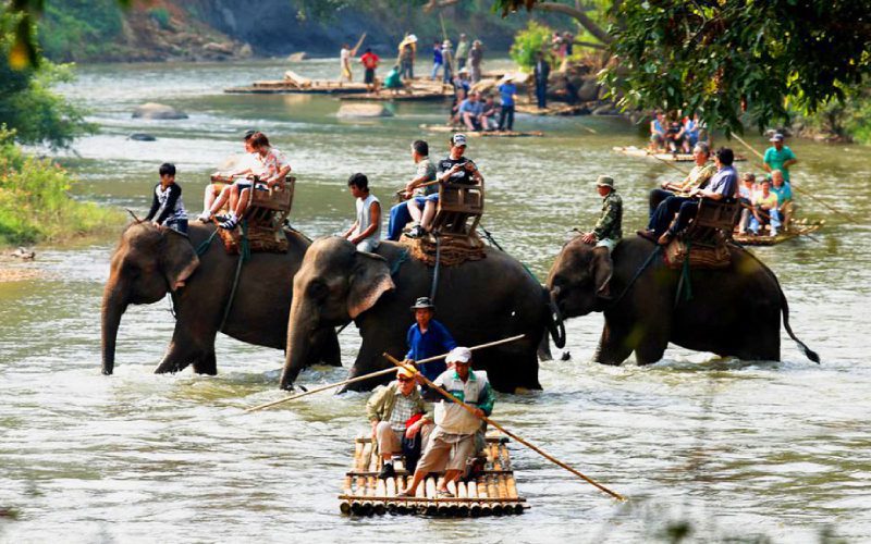 Rafting à Chiang Mai
