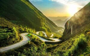 Route vers Ha Giang