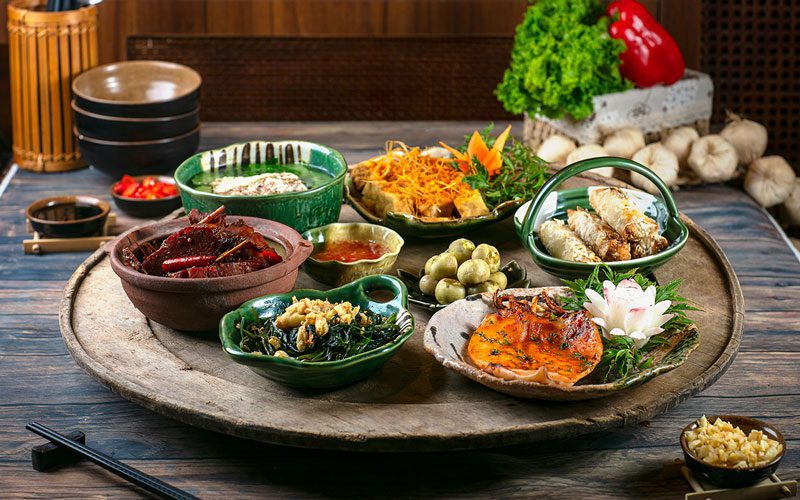 Repas typique du Mother's Kitchen